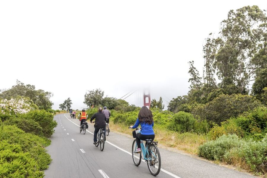 San Francisco: Golden Gate Bridge to Sausalito Cycling Tour - Free time in Sausalito