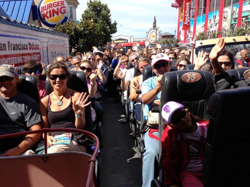 San Francisco: Hop-On Hop-Off Deluxe Bus Tour with 20 Stops - Stop 6 to Stop 9: Pier 35, Fisherman’s Wharf, Ghirardelli, and Fort Mason