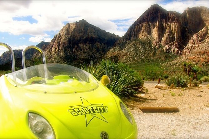 Scooter Car Tour of Red Rock Canyon with Transport from Las Vegas - Temperature, comfort, and what to pack