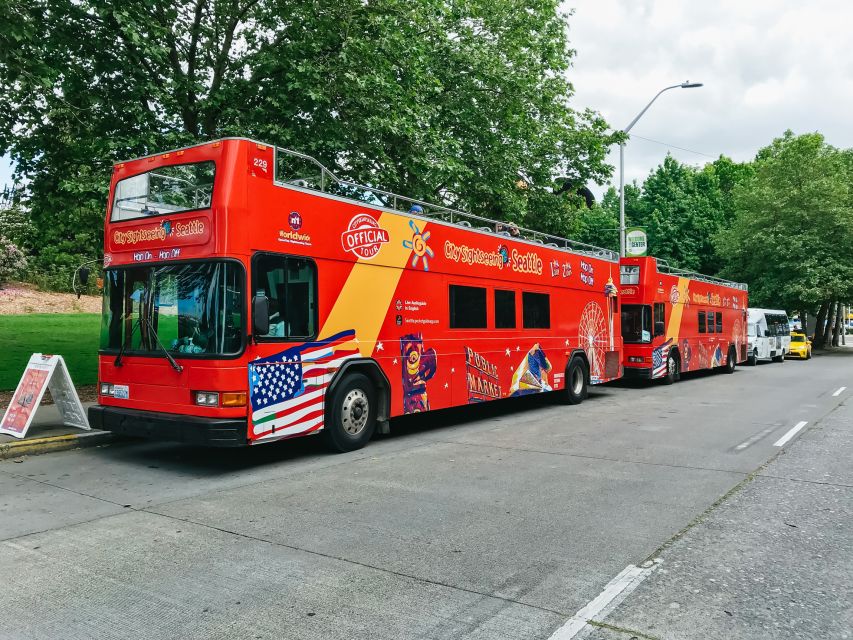 Seattle: City Sightseeing Hop-On Hop-Off Bus Tour - Sky View Observatory, the library, and downtown stops