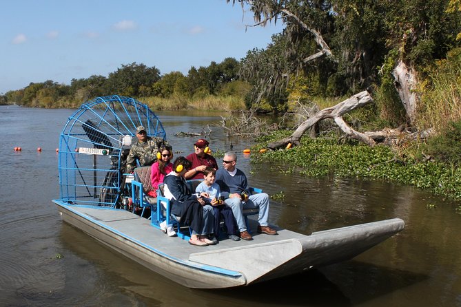 Small-Group Bayou Airboat Ride with Transport from New Orleans - Bayou Segnette State Park and the launch point