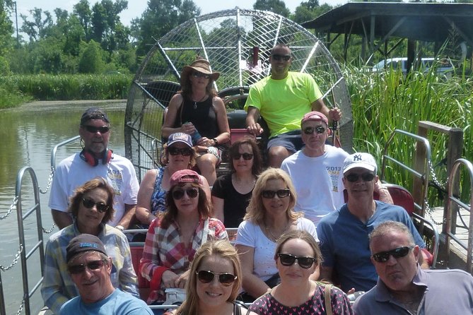 Small-Group Bayou Airboat Ride with Transport from New Orleans - Fast runs, slow searches, and close wildlife encounters