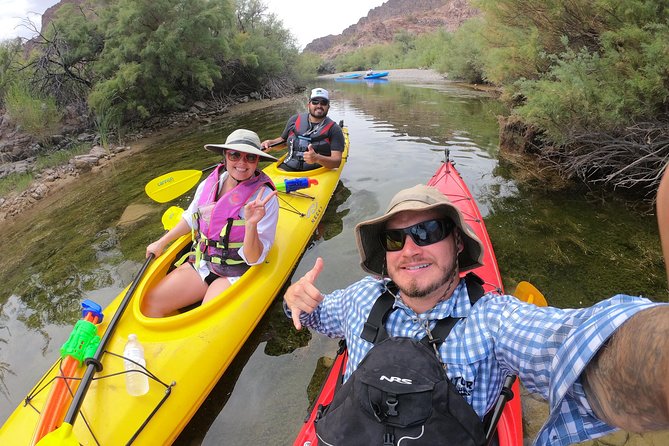 Small-Group Emerald Cave Kayak Tour on Colorado River - Paddling upstream through Black Canyon