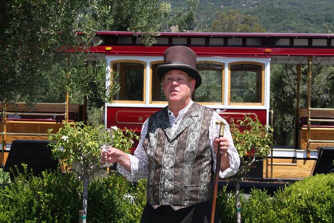 Sonoma Valley Open Air Wine Trolley Tour - Riding Sonoma Valley in an open-air cable car