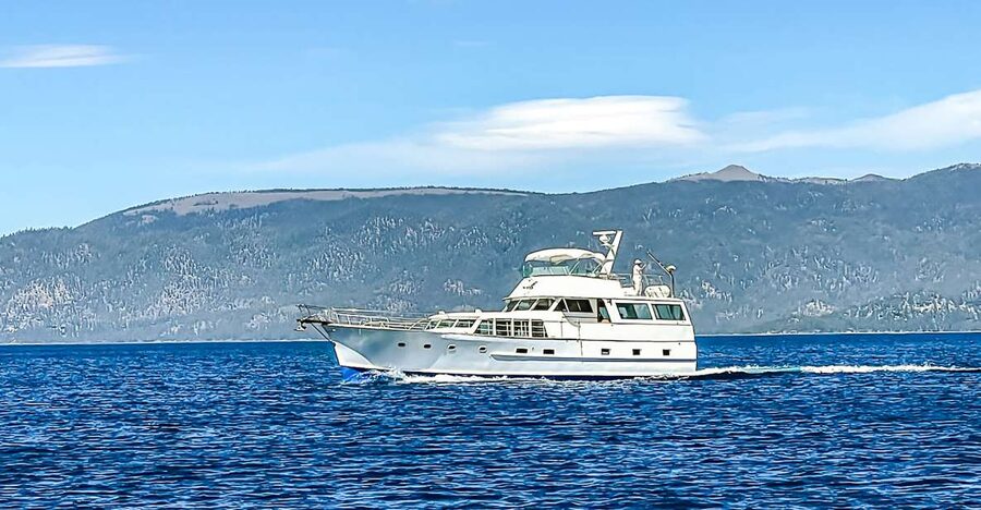 South Lake Tahoe: Sightseeing Cruise of Emerald Bay - Leaving South Lake Tahoe on the Tahoe Bleu Wave