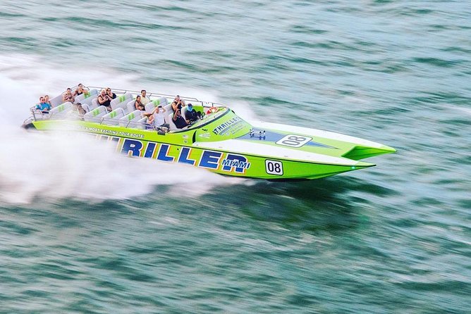 Speedboat Sightseeing Adventure of Miami - Fisher Island, South Point, and Government Cut