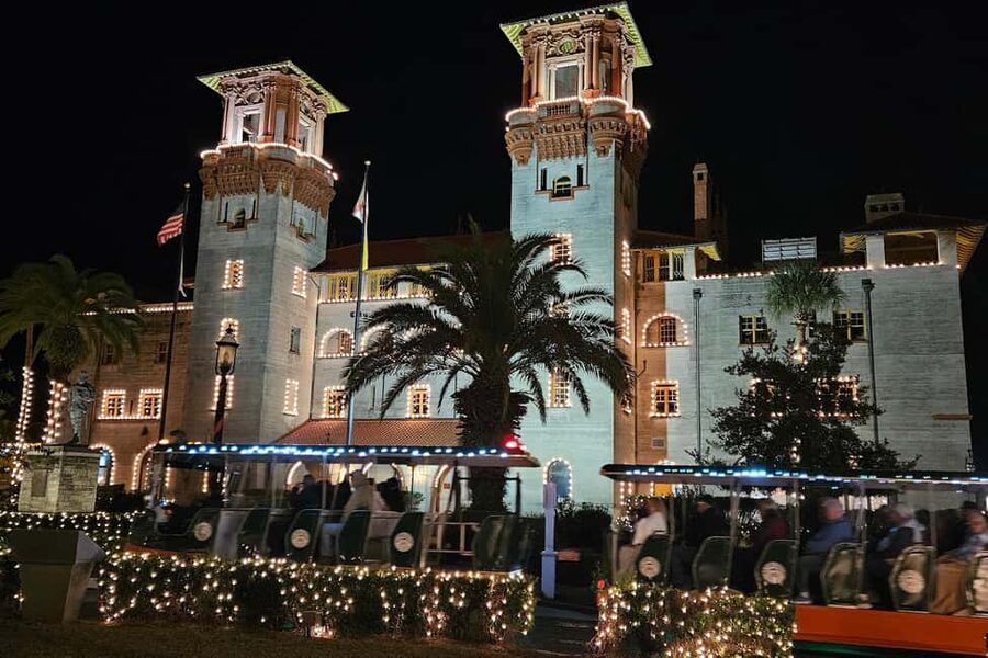 St Augustine: Nights of Lights Trolley Tour - Quick points to know before you book