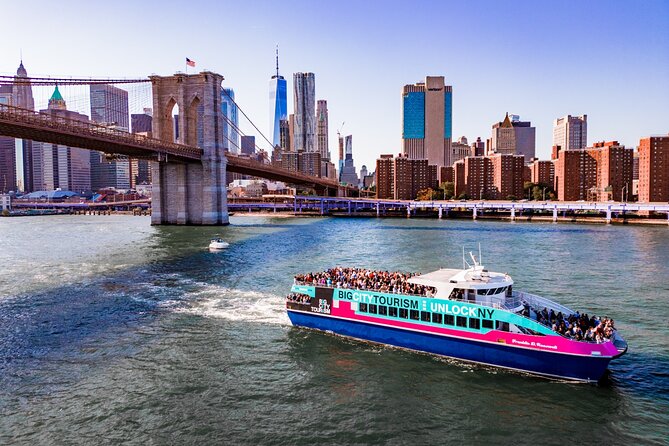 Statue of Liberty & NYC Skyline Cruise - Freedom Liberty Tour - One World Trade Center and Lower Manhattan