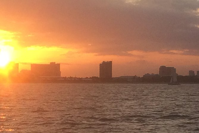 Sunset Catamaran Cruise in Ft. Lauderdale - Champagne, snacks, and the onboard setup