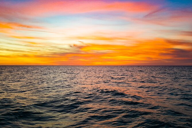 Sunset Celebration Cruise on Tropics Boat Tours - The sunset and possible green flash
