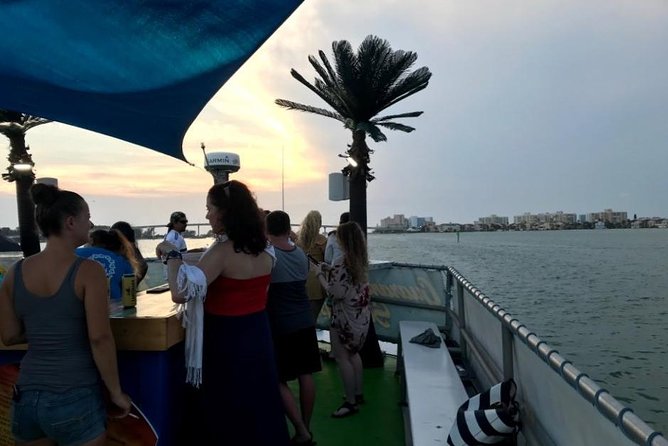 Sunset Celebration Cruise on Tropics Boat Tours - A party boat feel, with some quiet corners