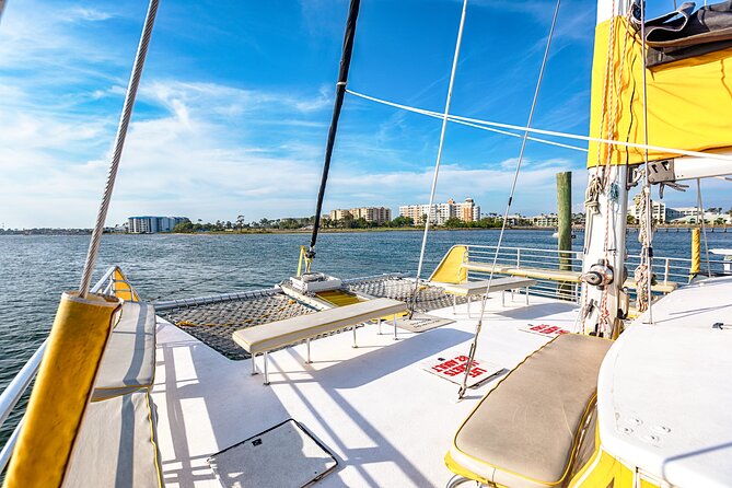 Sunset Dolphin Sail Aboard the Privateer Catamaran - Captain Mike, Lamar, Chelsea, and the friendly crew