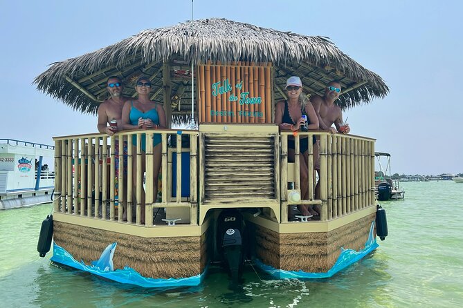 Tailfins Tiki Boats Crab Island Sandbar(3hrs/ 5/5:30 are 2hrs) - Key things to know before booking