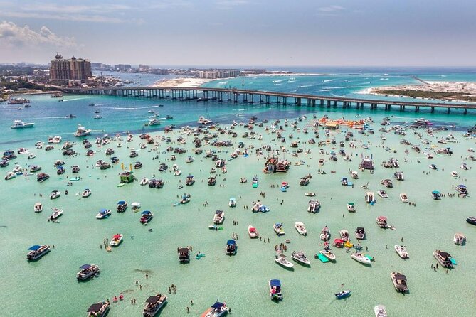 Tailfins Tiki Boats Crab Island Sandbar(3hrs/ 5/5:30 are 2hrs) - Music, floating, and the social side