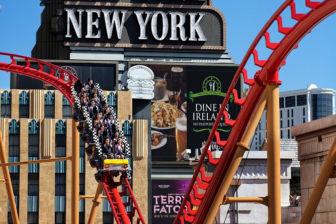 The Big Apple Coaster at New York New York Hotel and Casino - Who should ride the Big Apple Coaster?