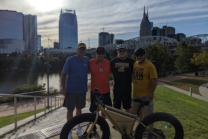 The Original Music City Electric Bicycle Guided City Tour 16miles - Midtown, Vanderbilt, Belmont, and Sevier Park