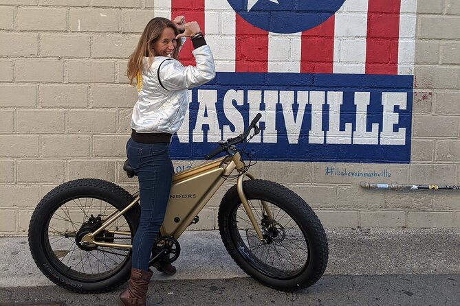 The Original Music City Electric Bicycle Guided City Tour 16miles - The Gulch and Music City Center Close the Loop