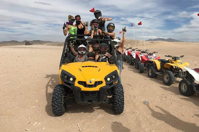 Thrilling 2-Hour ATV Off-Road Adventure In The Nellis Dunes - Safety gear, clothing, and desert comfort