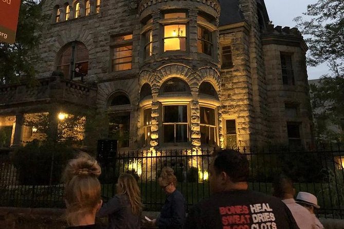 Twilight Ghost Tour - The Patterson Inn and its castle-like exterior