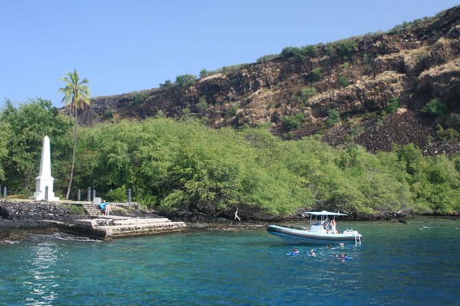 Two Reef Snorkel Trip-See Captain Cook Monument & Sea Caves - The 8 a.m. start at Ali‘i Drive