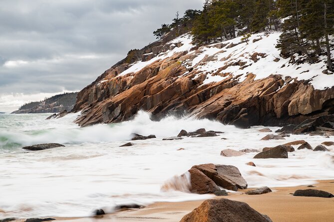 Ultimate Acadia National Park Self-Guided Driving Audio Tour - Sand Beach and Acadia’s wave-carved coast