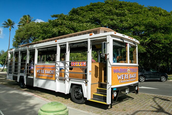 Waikiki Trolley Blue Line Coastline & Local Grindz Hop-on Hop-off - Riding from Waikiki toward Oahu’s southeast coast