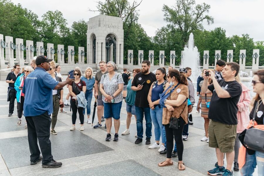 Washington, DC: Full-Day Tour with a Scenic River Cruise - Riding the panoramic bus through the capital