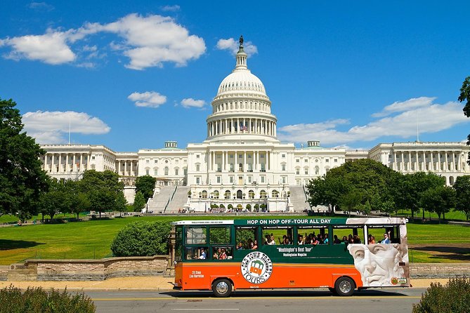 Washington DC Hop-On Hop-off Trolley Tour with 15 Stops - Families, mobility, and weather notes