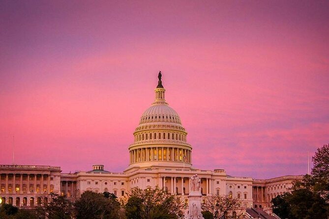 Washington DC Moonlight Tour by Electric Cart - The Capitol and the museums along the National Mall