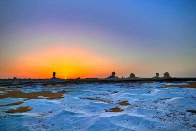 White & Black desert camping tour 2 Days 1 night From Cairo