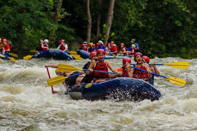 White Water Rafting Experience on the Upper Pigeon River - From Hartford check-in to the launch