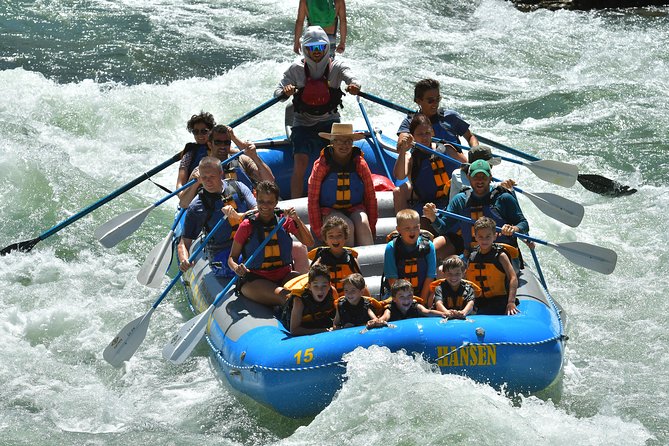 Whitewater Rafting in Jackson Hole : Family Standard Raft - How difficult is the rafting?